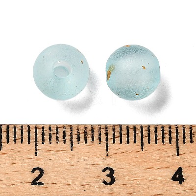 Frosted Transparent Acrylic Beads X1-OACR-F013-13G-1