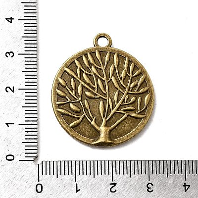 Tibetan Style Pendant Cabochon Settings LS-TIBEP-K020-06AB-NF-1