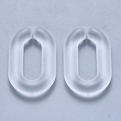 Transparent Acrylic Linking Rings OACR-S036-006A-K08-1
