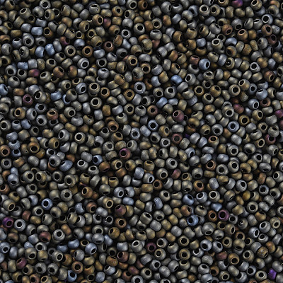 12/0 Grade A Round Glass Seed Beads SEED-Q008-M602-1