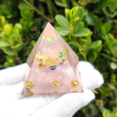 Orgonite Pyramid Resin Energy Generators PW-WG30CAA-01-1