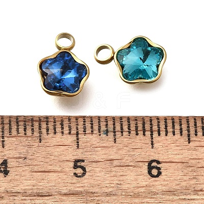 304 Stainless Steel Pendants STAS-Q346-02G-1