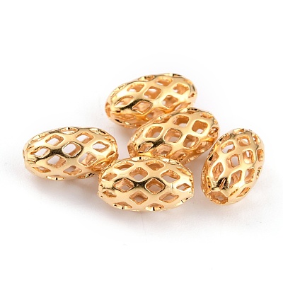 Brass Beads KK-O133-201B-G-1