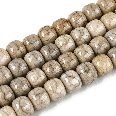Ombre Effect Dyed Glass Beads Strands GLAA-N067-01A-13-1