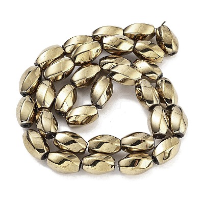 Synthetic Magnetic Hematite Beads Strands G-P545-G01-01C-1
