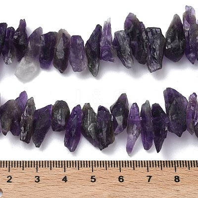 Natural Amethyst Beads Strands G-B169-A01-1