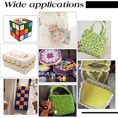 Plastic Mesh Canvas Sheet FIND-WH0117-98A-1