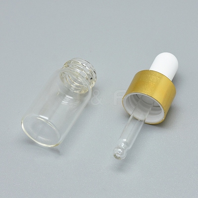 Natural Desert Rose Stone Openable Perfume Bottle Pendants G-E556-06A-1