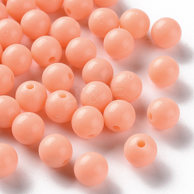 Opaque Acrylic Beads MACR-S370-C8mm-A33-1