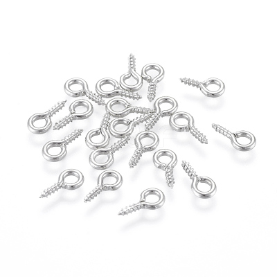 Iron Screw Eye Pin Peg Bails E561Y-1