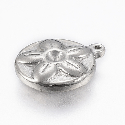 Tarnish Resistant 304 Stainless Steel Pendant Rhinestone Settings STAS-H420-57P-1