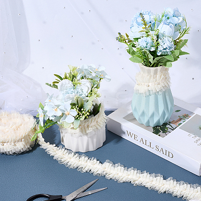 Polyester Lace Trim Ribbon OCOR-CY0001-74B-1