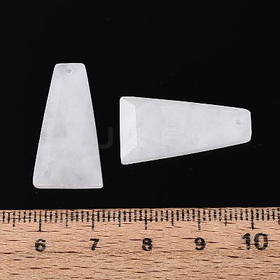 Natural White Jade Pendants G-Q601-10G-1