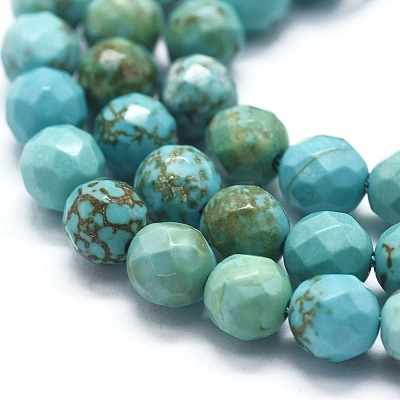 Natural Magnesite Beads Strands G-D0012-01B-1