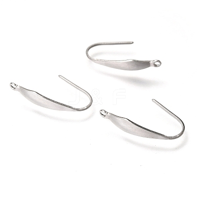 Tarnish Resistant 316 Surgical Stainless Steel Earring Hooks X-STAS-Z034-10P-1