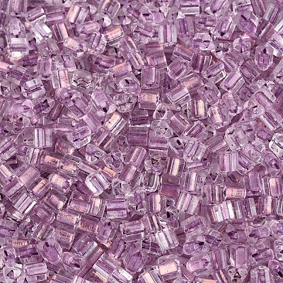 Transparent Inside Colours Glass Seed Beads SEED-T007-13J-1