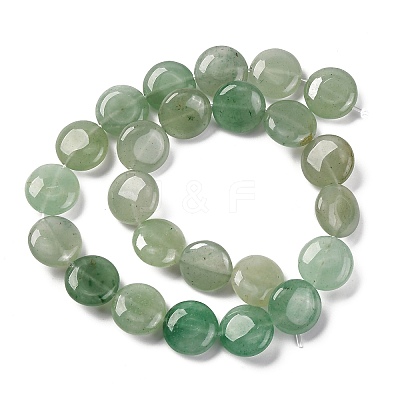 Natural Green Aventurine Beads Strands X1-G-C159-A04-01-1