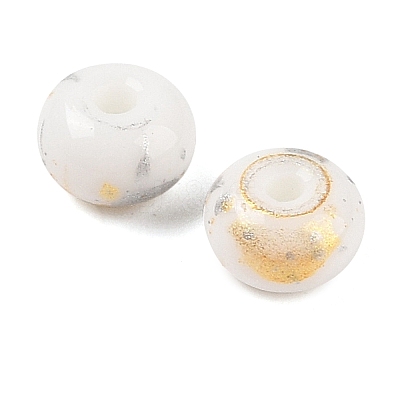 Opaque Spray Painted Glass Beads X1-GLAA-G118-01K-1