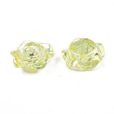 Transparent Acrylic Beads LS-TACR-N006-64E-1