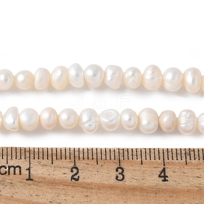 Natural Cultured Freshwater Pearl Beads Strands PEAR-I007-07Q-05C-1