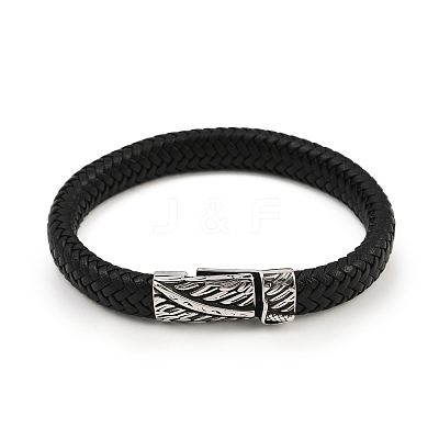 Microfiber Leather Bracelets for Men Women BJEW-H631-03AS-01-1