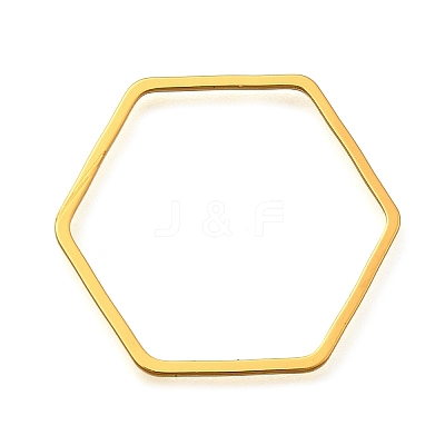 Brass Linking Rings KK-Z126-02G-1