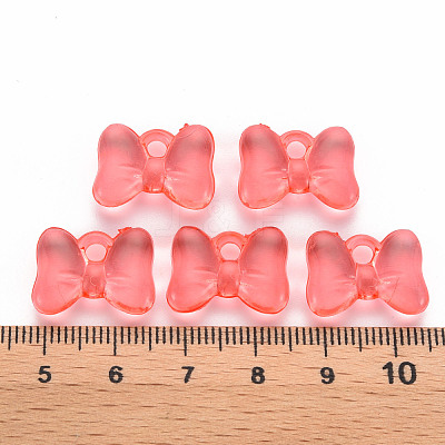 Transparent Acrylic Pendants TACR-T024-02BA-910-1