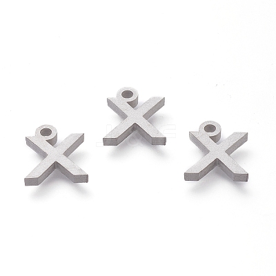 Tarnish Resistant 304 Stainless Steel Pendants STAS-A045-05P-1