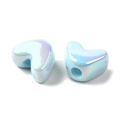UV Plating Opaque Acrylic Beads MACR-F083-12E-1