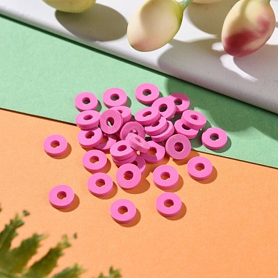 Handmade Polymer Clay Beads CLAY-Q251-6.0mm-27-1