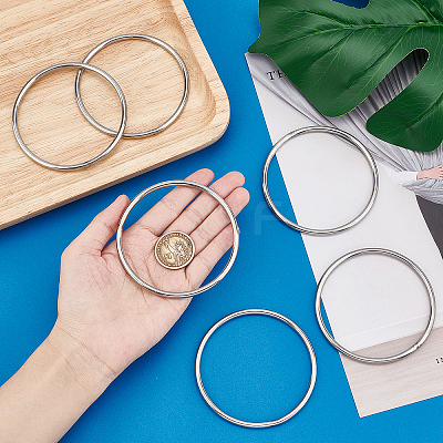 6Pcs 304 Stainless Steel Jump Rings STAS-GF0001-14-1