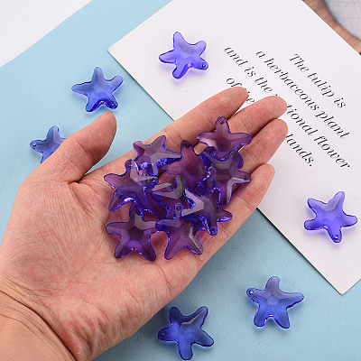 Transparent Acrylic Beads TACR-S154-58B-936-1