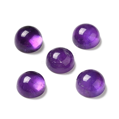 Natural Amethyst Cabochons G-H282-05A-1