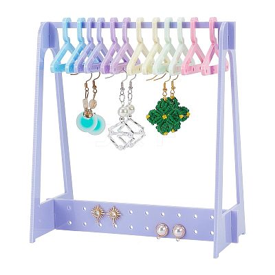 PandaHall Elite 1 Set Acrylic Earring Display Stands EDIS-PH0001-63-1