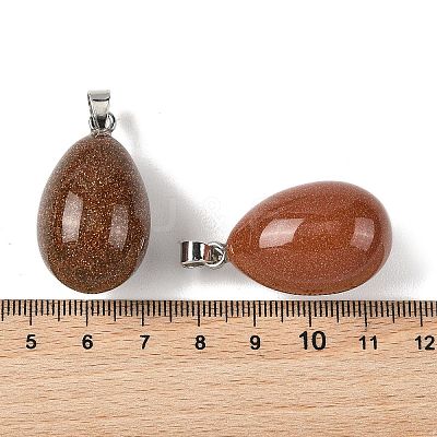 Synthetic Goldstone Pendants GG-K002-08A-13-1