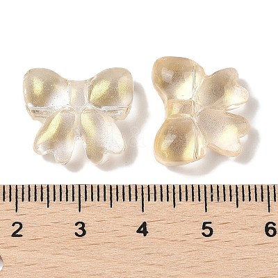 Transparent Spray Paint Glass Beads X-GLAA-Z011-02-1