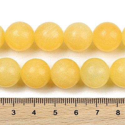 Natural Yellow Calcite Beads Strands GG-CBAA3AB-02-14mm-1