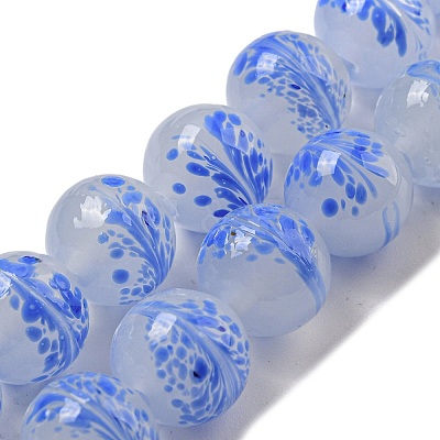 Handmade Lampwork Beads Strands LAMP-L079-05D-1
