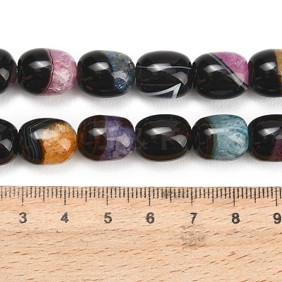 Natural Agate Beads Strands GG-L001-J01-01A-1
