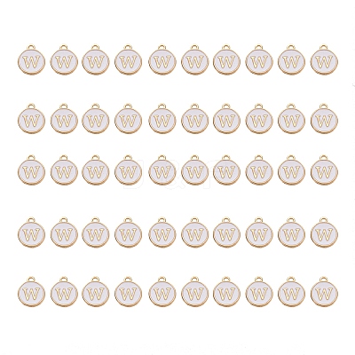 Golden Plated Alloy Charms ENAM-SZ0001-25A-W-1