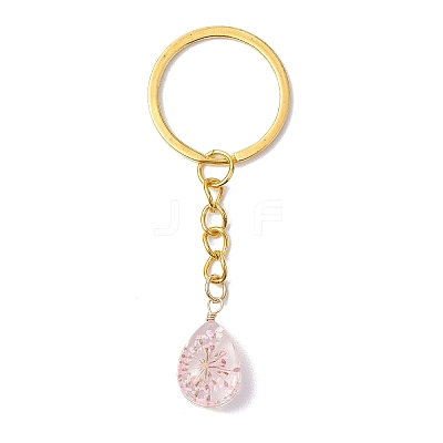 Glass Pendant Keychain KEYC-JKC00971-1