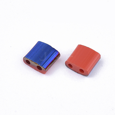 FGB 2-Hole Glass Seed Beads SEED-S031-L-045-L-1