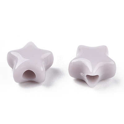 Opaque Acrylic Beads MACR-T047-01-04-1