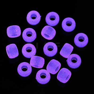 Transparent & Luminous Plastic Beads KY-T025-01-H05-1