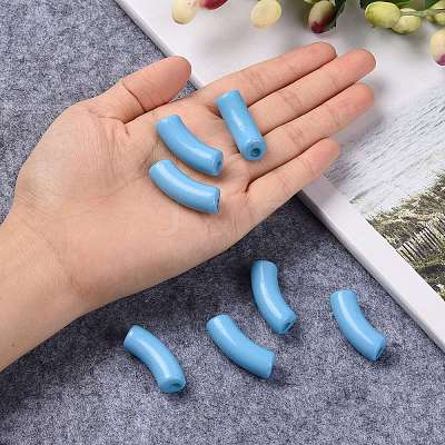Opaque Acrylic Beads LS-SACR-S677-075-1