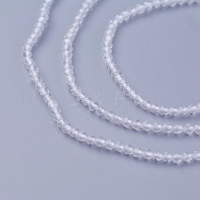 Natural White Topaz Beads Strands G-F619-28-2mm-1