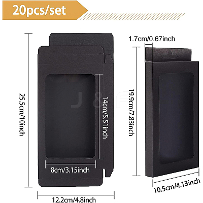 Foldable Creative Kraft Paper Box CON-BC0001-25A-02-1