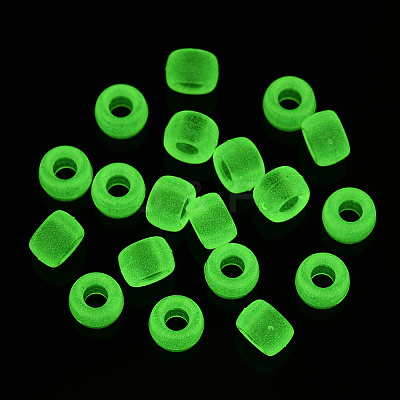 Transparent & Luminous Plastic Beads KY-T025-01-H08-1