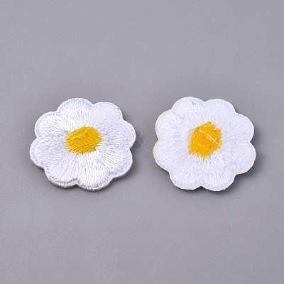 Computerized Embroidery Cloth Iron on/Sew on Patches DIY-WH0162-31-1