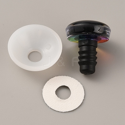 Plastic Doll Eyes DIY-WH0399-03E-1